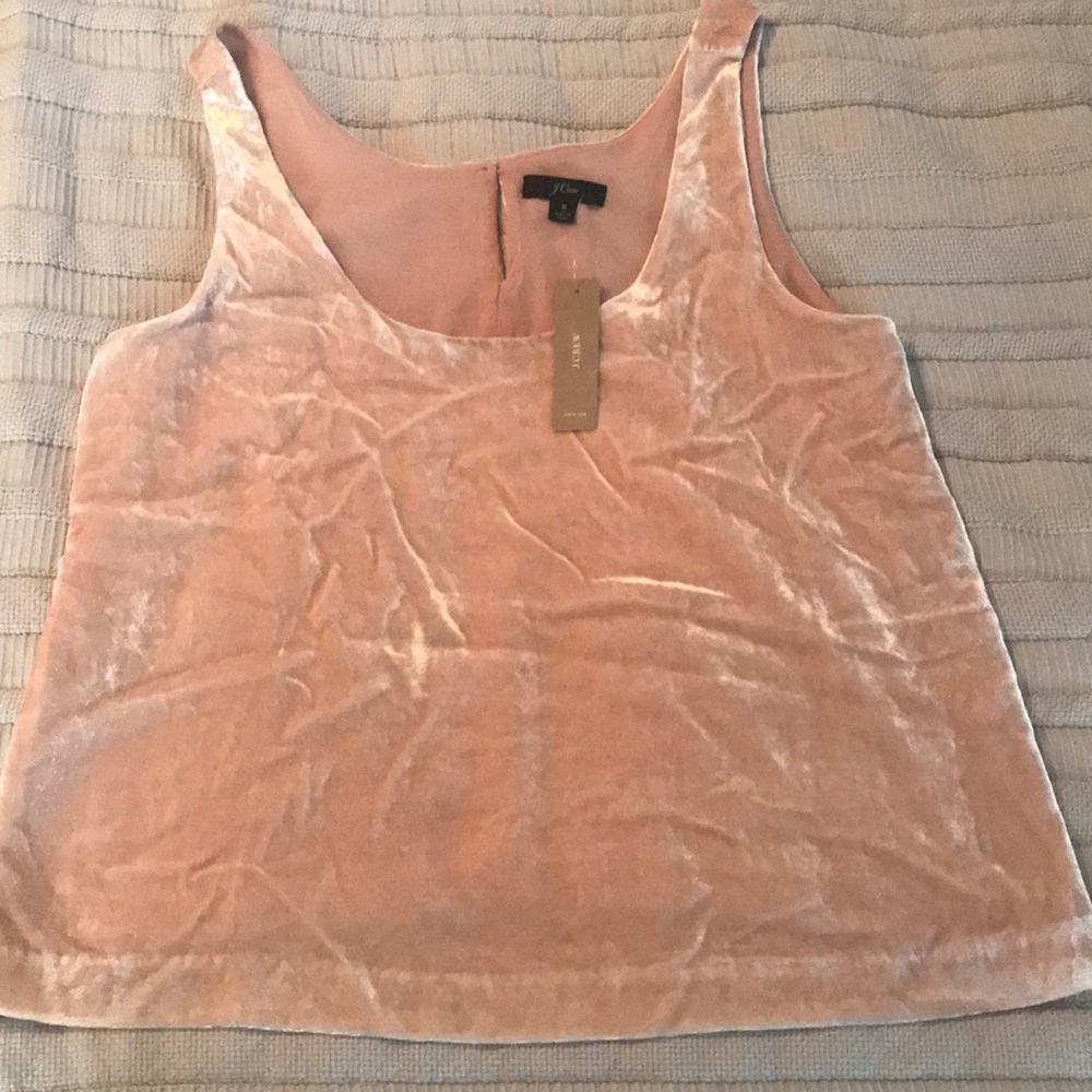 Velvet tank top BNWT